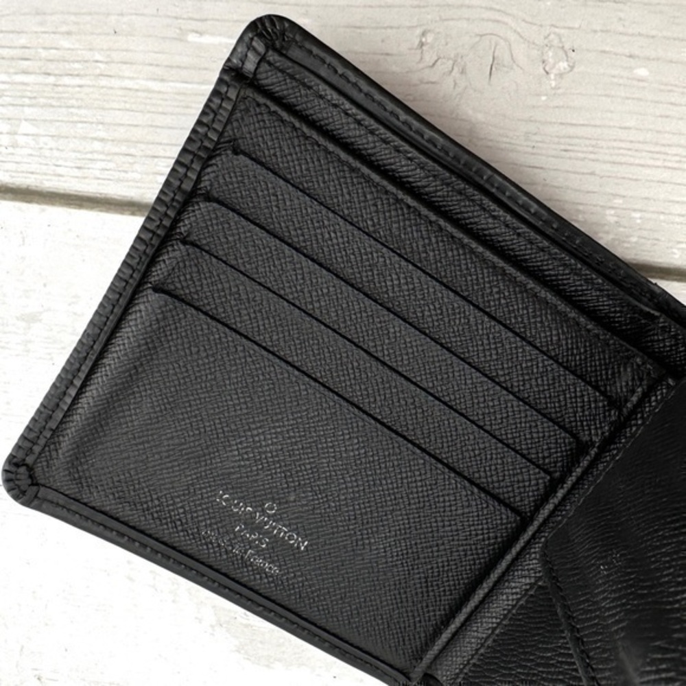 AUTHENTIC Louis Vuitton Marco Wallet. Previously owned. Color: Black. - Picture 2 of 15